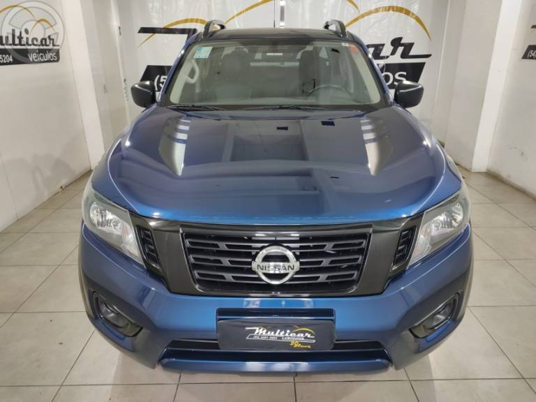 NISSAN - FRONTIER 2.3 ATTACK 4X4 CD BI-TURBO DIESEL 4P AUTOMÁTICO - 2020/2021 - AZUL - R$ 149.900,00