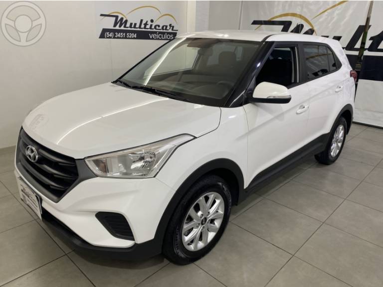 HYUNDAI - CRETA 1.6 16V ATTITUDE FLEX AUTOMÁTICO - 2019/2020 - BRANCA - R$ 89.900,00