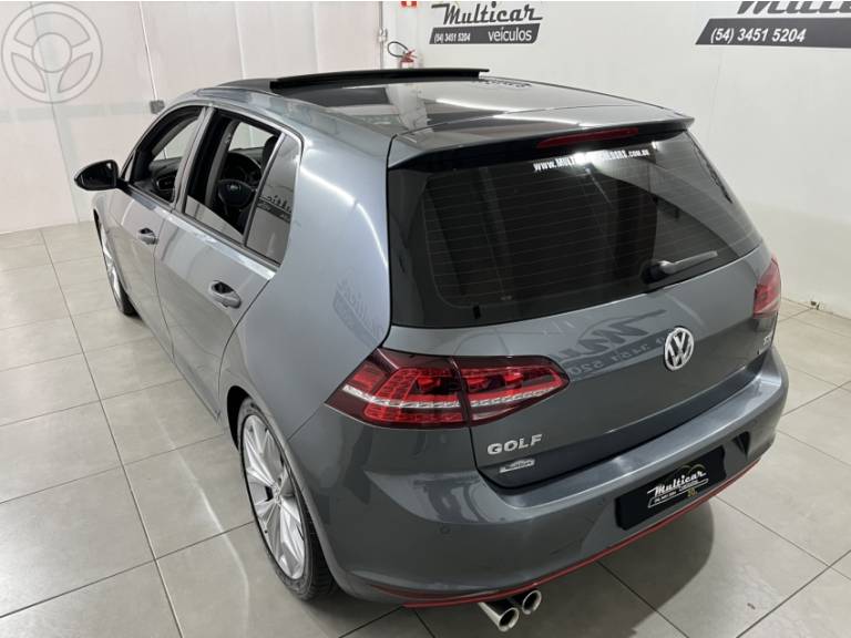 VOLKSWAGEN - GOLF 1.4 TSI HIGHLINE 16V 4P AUTOMÁTICO - 2014/2015 - CINZA - R$ 86.900,00