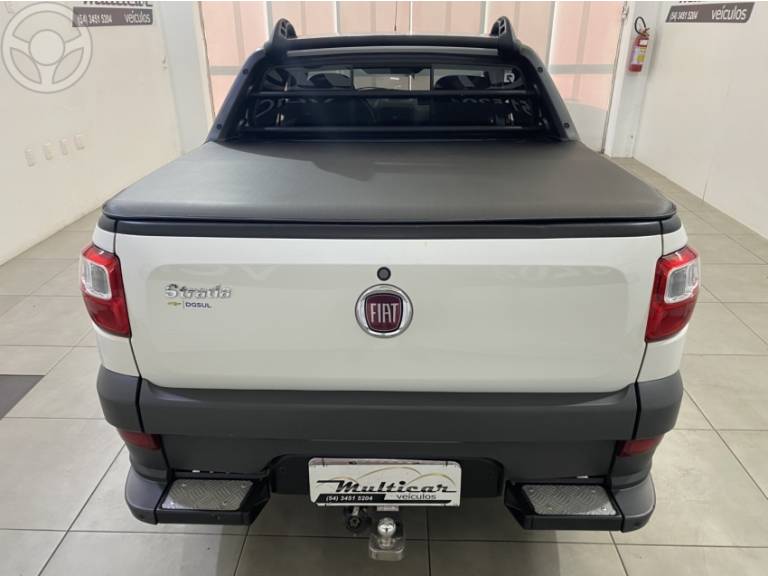 FIAT - STRADA 1.4 EVO FREEDOM CD 8V FLEX 3P MANUAL - 2018/2019 - BRANCA - R$ 77.900,00