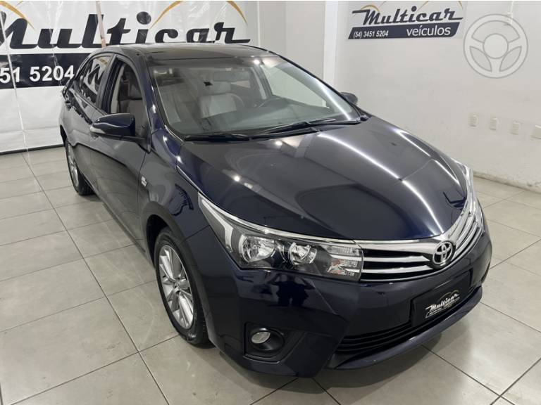 TOYOTA - COROLLA 2.0 XEI 16V FLEX 4P AUTOMÁTICO - 2016/2016 - AZUL - R$ 89.500,00