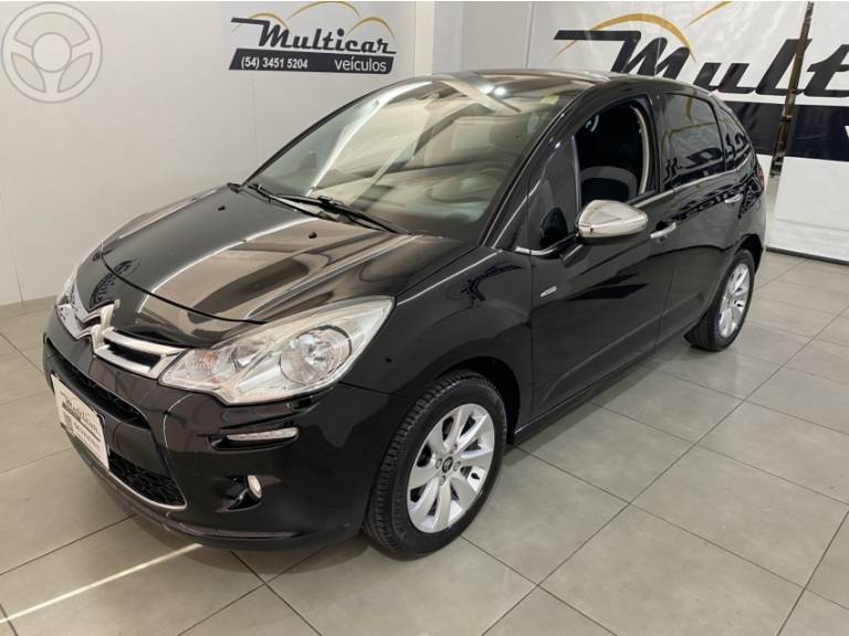 CITROËN - C3 1.6 EXCLUSIVE 16V FLEX 4P AUTOMÁTICO - 2014/2014 - PRETA - R$ 44.900,00