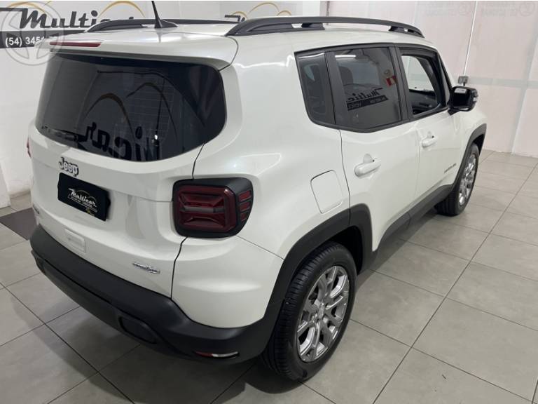 JEEP - RENEGADE 1.3 LONGITUDE T270 16V TURBO FLEX 4P AUTOMÁTICO - 2024/2025 - BRANCA - R$ 136.500,00