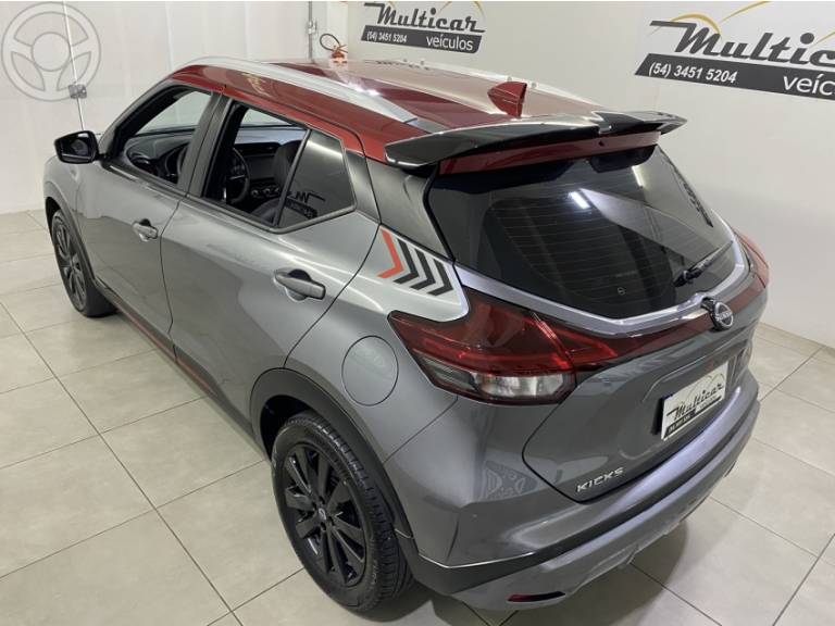 NISSAN - KICKS 1.6 XPLAY 16V FLEX 4P AUTOMÁTICO - 2022/2023 - CINZA - R$ 119.900,00