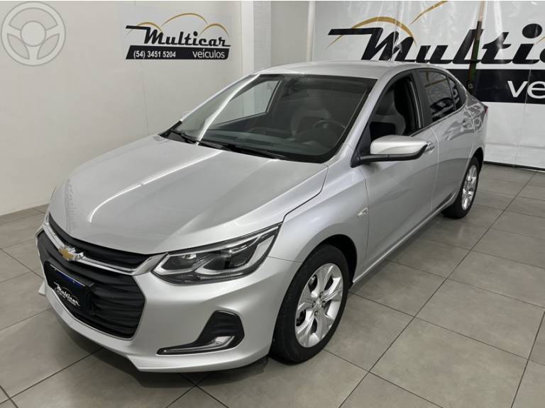 CHEVROLET - ONIX 1.0 PREMIER 12V TURBO FLEX 4P AUTOMÁTICO - 2020/2020 - PRATA - R$ 72.900,00