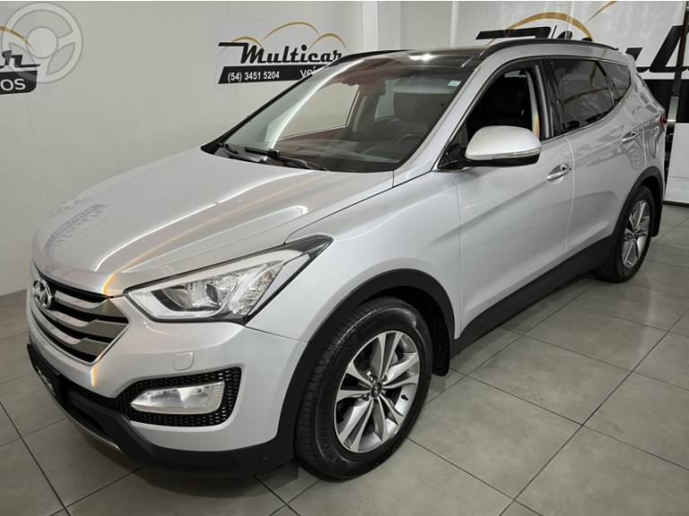 HYUNDAI - SANTA FÉ 3.3 MPFI 4X4 7 LUGARES V6 270CV 4P AUTOMÁTICO - 2015/2015 - PRATA - R$ 102.000,00