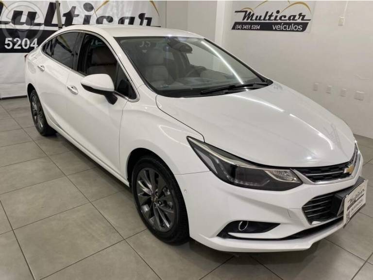 CHEVROLET - CRUZE 1.4 TURBO LTZ 16V FLEX 4P AUTOMÁTICO - 2016/2017 - BRANCA - R$ 86.900,00
