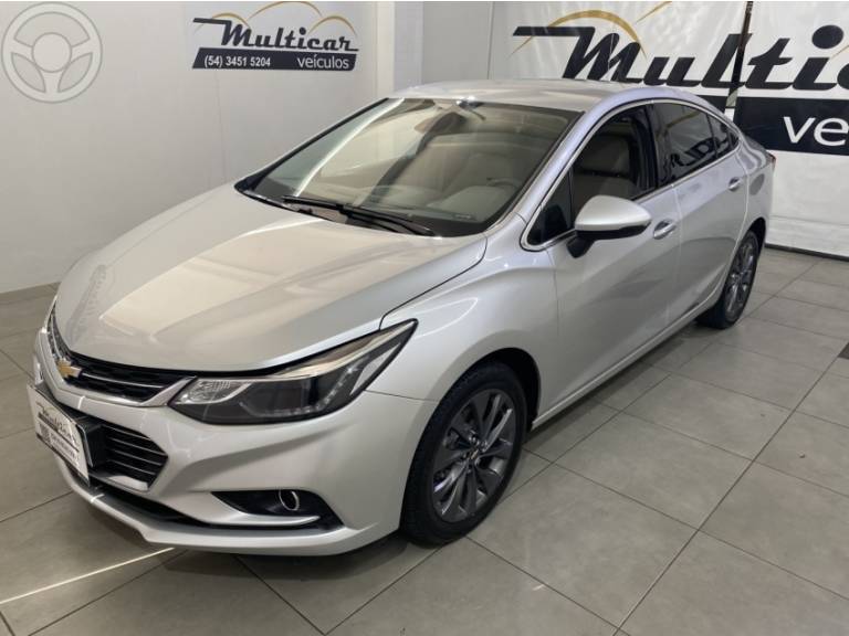 CHEVROLET - CRUZE 1.4 TURBO LTZ 16V FLEX 4P AUTOMÁTICO - 2019/2019 - PRATA - R$ 93.900,00