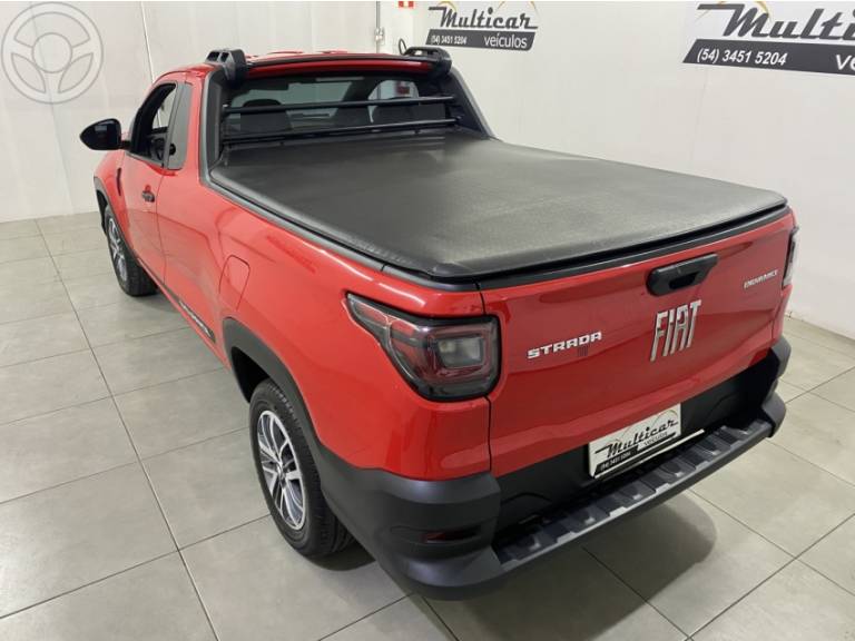 FIAT - STRADA 1.4 ENDURANCE CS PLUS 8V FLEX 2P MANUAL - 2020/2021 - VERMELHA - R$ 74.500,00