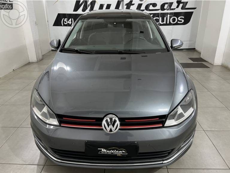 VOLKSWAGEN - GOLF 1.4 TSI HIGHLINE 16V 4P AUTOMÁTICO - 2014/2015 - CINZA - R$ 86.900,00