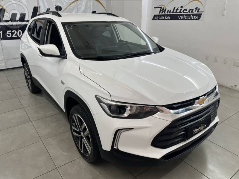 CHEVROLET - TRACKER 1.0 12V LT TURBO FLEX 4P AUTOMÁTICO - 2023/2024 - BRANCA - R$ 106.900,00
