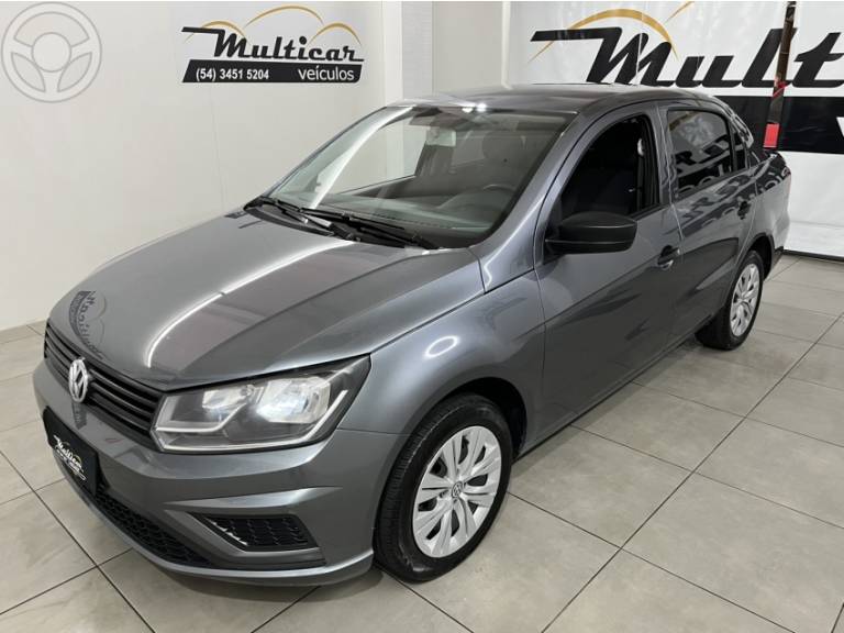 VOLKSWAGEN - VOYAGE 1.0 12V MPI TOTALFLEX TRENDLINE 4P MANUAL - 2022/2023 - CINZA - R$ 59.900,00
