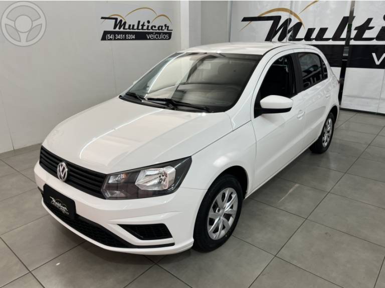 VOLKSWAGEN - GOL 1.0 12V MPI TOTALFLEX 4P MANUAL - 2019/2019 - BRANCA - R$ 42.500,00