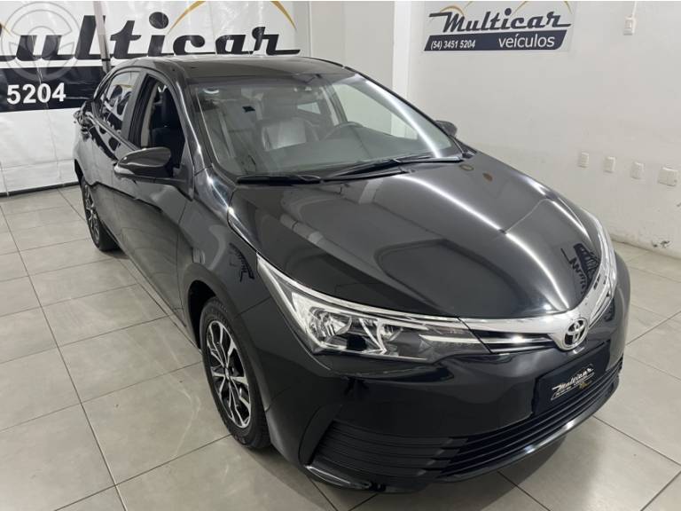 TOYOTA - COROLLA 1.8 GLI 16V FLEX 4P AUTOMÁTICO - 2019/2019 - PRETA - R$ 92.900,00