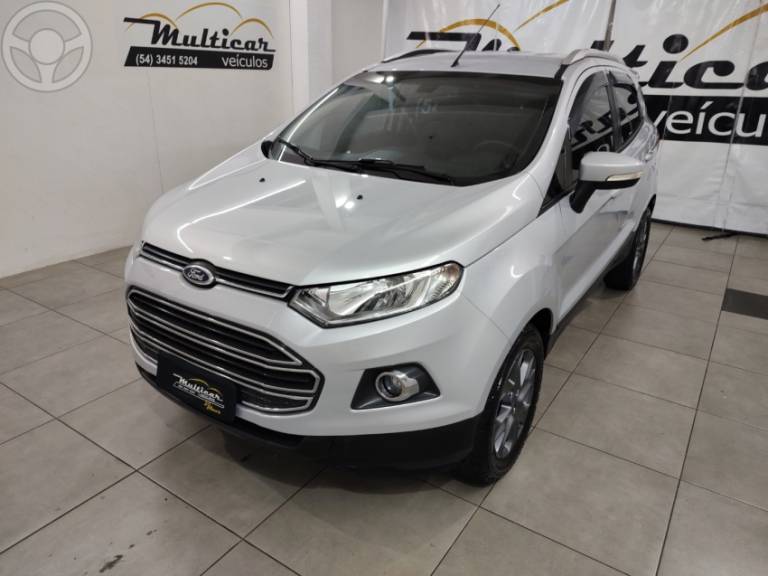 FORD - ECOSPORT 1.6 TITANIUM 16V FLEX 4P MANUAL - 2013/2014 - PRATA - R$ 57.900,00