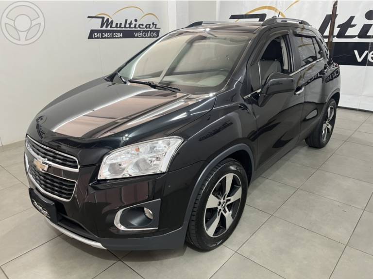 CHEVROLET - TRACKER 1.8 MPFI LTZ 4X2 16V FLEX 4P AUTOMÁTICO - 2014/2014 - PRETA - R$ 67.900,00