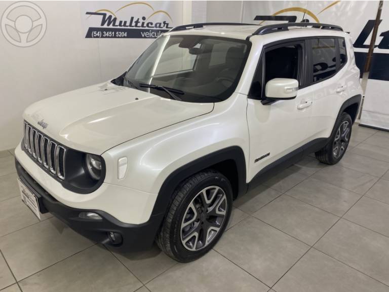 JEEP - RENEGADE 2.0 16V TURBO DIESEL LONGITUDE 4P 4X4 AUTOMÁTICO - 2019/2020 - BRANCA - R$ 102.900,00