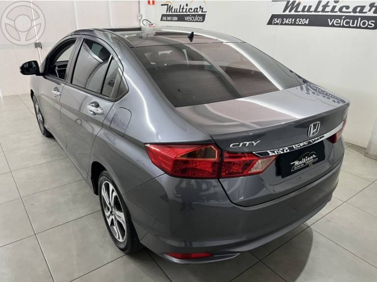 HONDA - CITY 1.5 EXL 16V FLEX 4P AUTOMÁTICO - 2015/2015 - CINZA - R$ 71.900,00