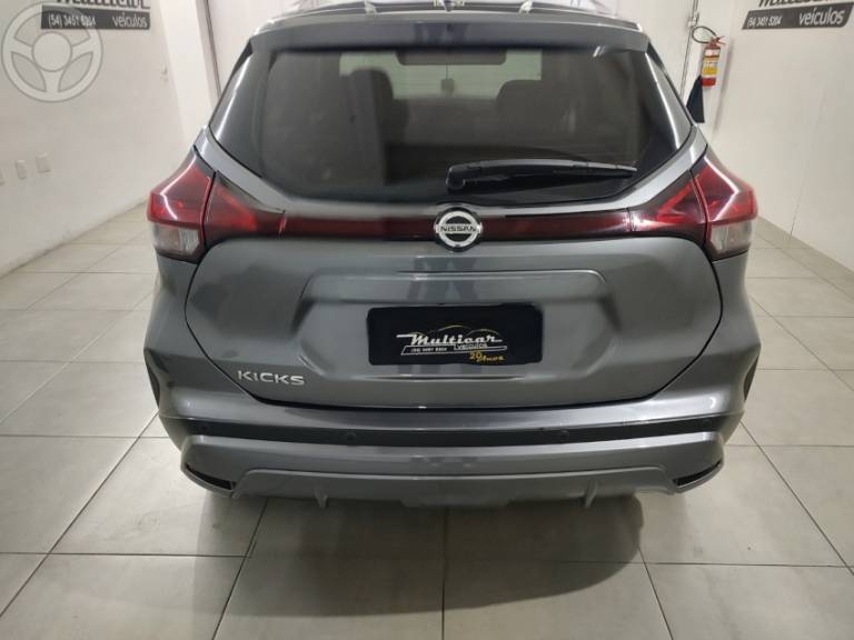 NISSAN - KICKS 1.6 ADVANCE 16V FLEX 4P AUTOMÁTICO - 2021/2022 - CINZA - R$ 101.000,00