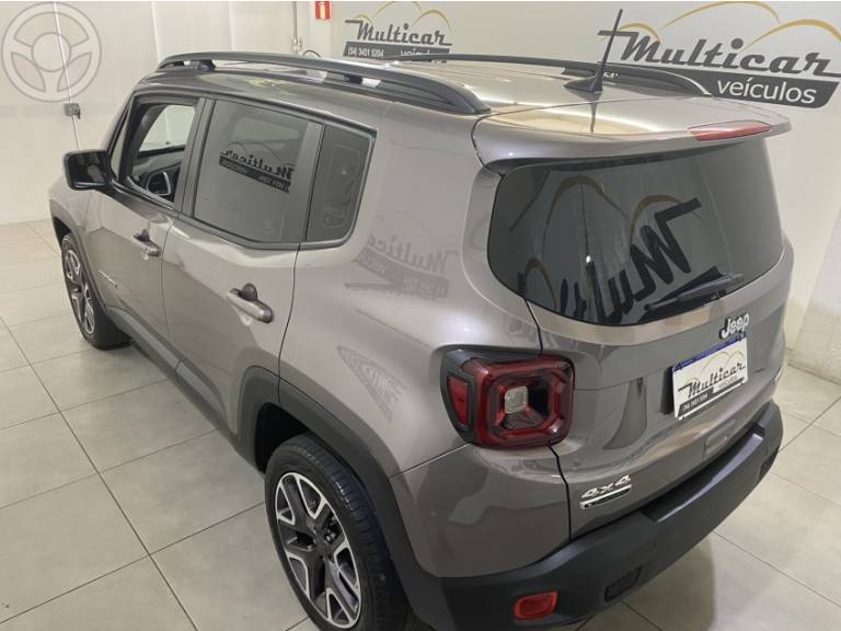 JEEP - RENEGADE 2.0 16V TURBO DIESEL LONGITUDE 4P 4X4 AUTOMÁTICO - 2020/2021 - CINZA - R$ 119.900,00