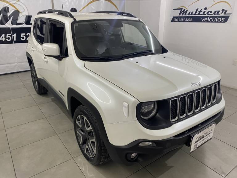 JEEP - RENEGADE 2.0 16V TURBO DIESEL LONGITUDE 4P 4X4 AUTOMÁTICO - 2019/2020 - BRANCA - R$ 102.900,00