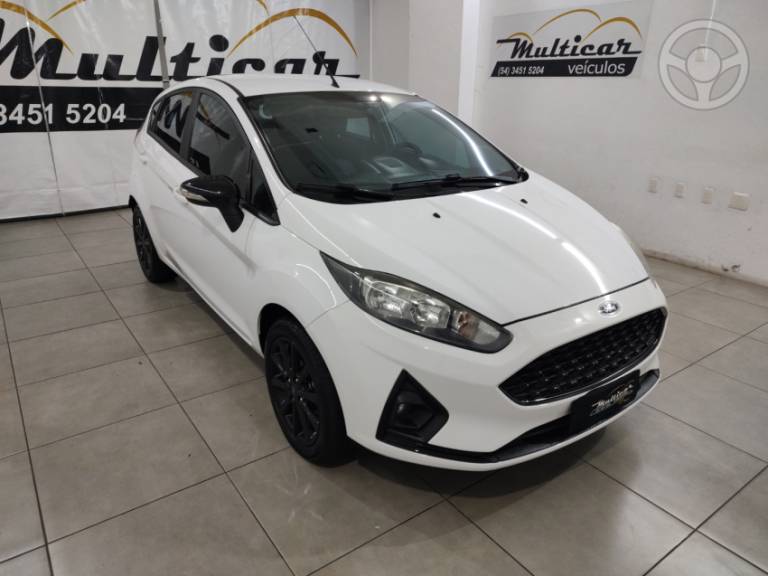 FORD - FIESTA 1.0 SEL ECOBOOST GTDI 12V 4P AUTOMÁTICO - 2018/2018 - BRANCA - R$ 62.500,00